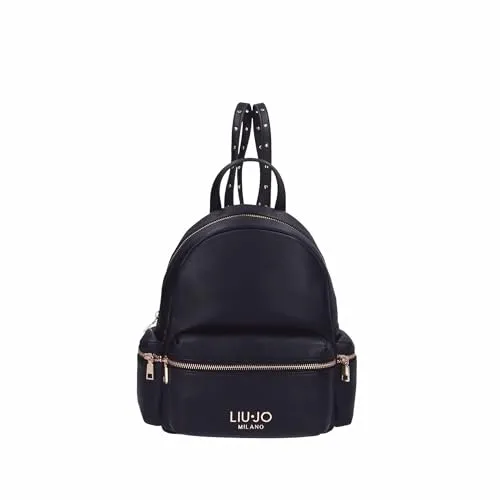 Liu Jo Evrim City Rucksack 30 cm schwarz - Stylischer Rucksack für Alltag und Freizeit, mit praktischem Design und hochwertigem Material für optimalen Tragekomfort.