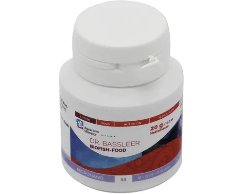 Aquariumfischfutter Aquarium Münster Dr. Bassleer fish Food Micronano Xs 20 g