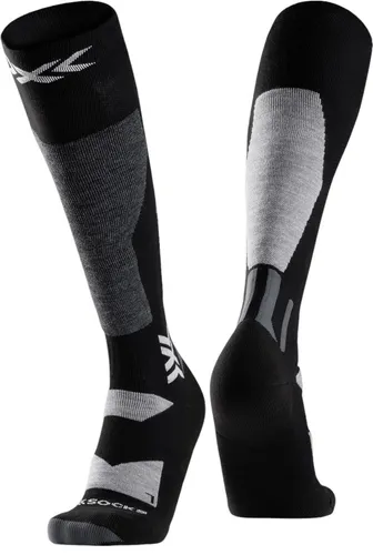 X-Socks Skisocke Snowboard Discover OTC schwarz/grau Herren - 1 Paar
