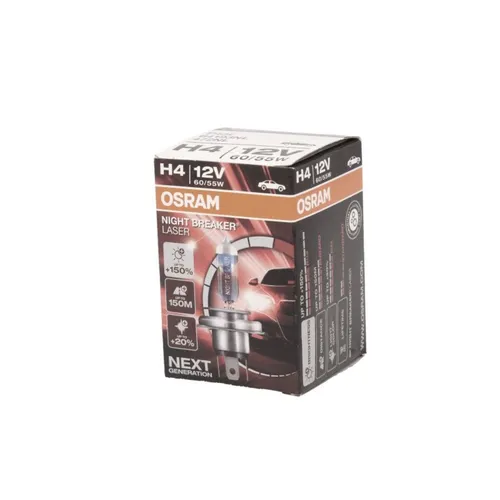 OSRAM H4 Night Breaker Laser Glühlampe 12V, 60/55W