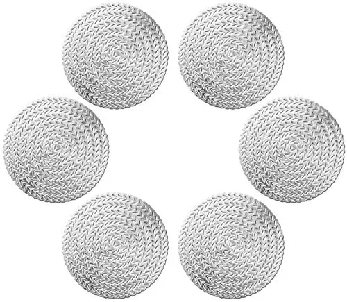 Glasuntersetzer & Bierdeckel Silber von GLOBALDREAM