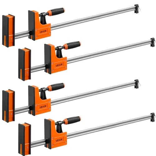 VEVOR Schraubzwingen 4er-Pack, 91,4 cm Öffnung, F-Zwingen