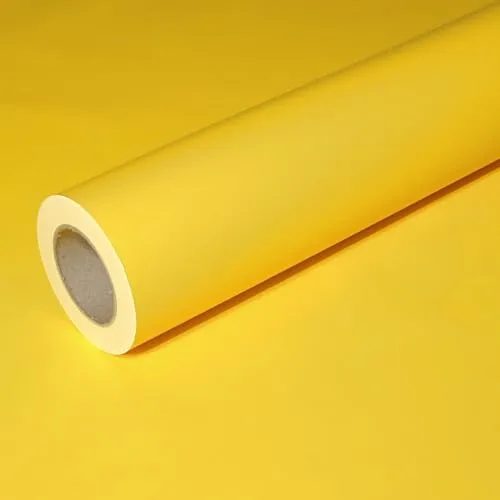 JUNOPAX Geschenkpapier 50m x 0,40m sonnen-gelb von JUNOPAX