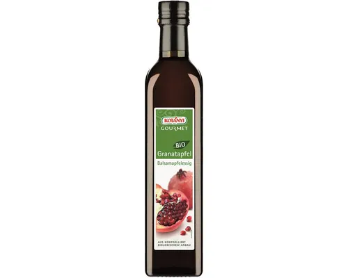 KOTANYI Essig, Kotanyi Bio Granatapfel Essig süß säuerlich mild fruchtiger 500ml