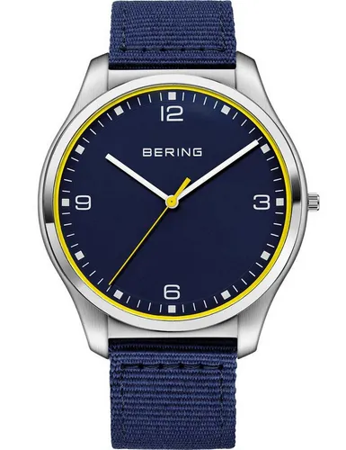 Bering Quarzuhr Bering 18342-507 - Ocean Ultra Slim #tide 42mm - Herrenuhr mit elegantem Design, 3ATM wasserdicht und Saphirglas für höchste Kratzfestigkeit. Ideal für stilbewusste Männer.