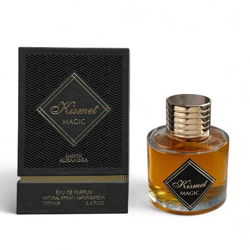 Maison Alhambra Parfum Kismet Magic (Angel) Eau de Parfum 100ml - Eleganter und verführerischer Duft, langanhaltend mit warmen Noten von Cognac und Haselnuss