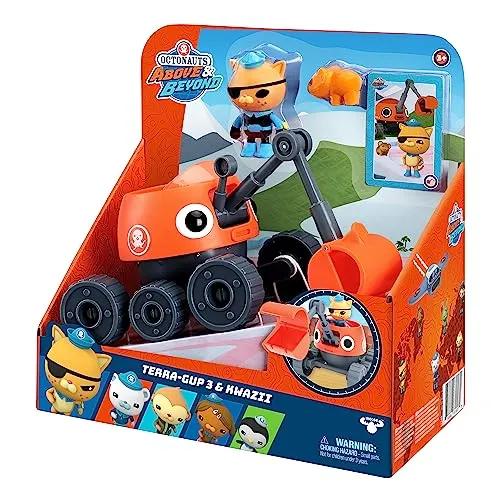 Produktbild Octonauts Above & Beyond Terra Gup 3 & Kwazii Deluxe-Spielzeugfahrzeug