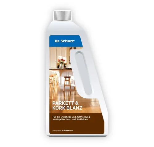 DR. SCHUTZ Dr. Schutz Parkett & Kork Glanz Bodenpflegemittel, für Böden mit seidenglänzendem Decklack
