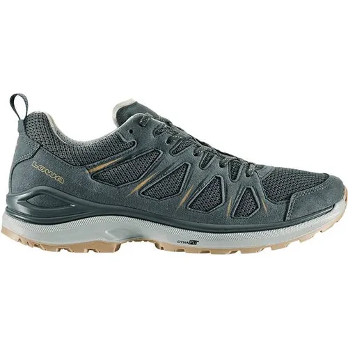 Lowa Innox Evo II Lo Herren (Anthrazit/Bronze), 41 EU - Wanderschuhe mit bequemer Passform und lauffreudiger Sohle, leichtes und langlebiges Obermaterial aus Mikrofaser und Textil für optimalen Tragekomfort.