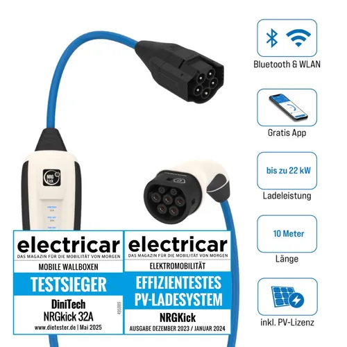 NRGkick 32A Pure Wallbox für PV-Nutzer