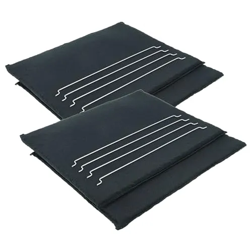 vhbw 4x Aktivkohlefilter kompatibel mit AEG DDE5980G, 94249295901, 94249295900, 94249295200, 94249067400 Dunstabzugshaube