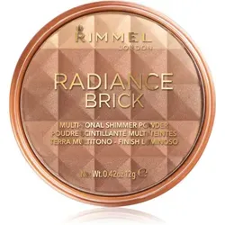 Rimmel Radiance Brick highliting Bronzer Puder Farbton 002 Medium 12 g