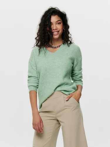 ONLY Damen Warmer Strickpullover ONLCAMILLA - Pullover für Damen, hüftlanger Schnitt mit regulärer Passform, ideal für die Herbst-/Wintersaison, sorgt für ein angenehmes Tragegefühl und eleganten Look.