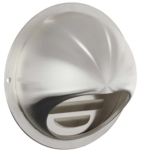 vidaXL Lüftungsgitter 8 Stück Silber 80 mm Edelstahl - Moderne Lüftungsgitter aus robustem Edelstahl für verbesserte Luftzirkulation und Regenabwehr. Ideal für Garagen, Küchen und Badezimmer, vereinen sie Funktionalität und stilvolles Design.