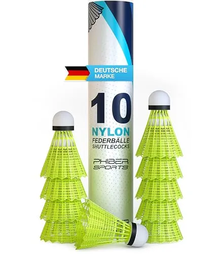PHIBER-SPORTS Federbälle Badminton Bälle von PHIBER-SPORTS