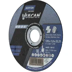 Norton VULCAN Trennscheibe 125x1x22.23mm T41 Korn 60