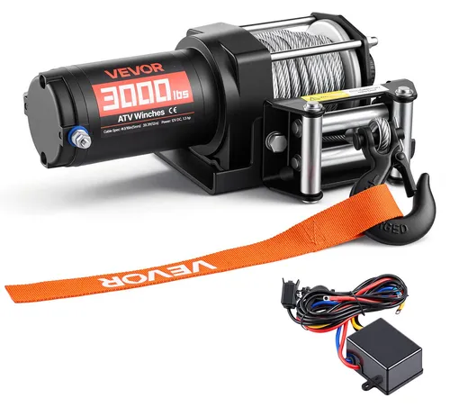VEVOR Elektrische Seilwinde 12V 1360kg von Vevor
