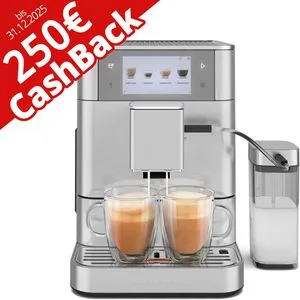 KitchenAid Kaffeevollautomat 5KES8558ESX silberfarben - Kaffeevollautomaten mit Quiet Mark-Zertifizierung für leises Mahlen und Brühen. Genießen Sie frischen Kaffee in Ruhe mit einfacher Reinigung und schnellem Aufheizen.