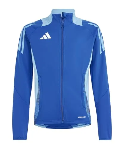 adidas Performance Tiro 24 Competition Trainingsjacke für Kinder in Blau, Größe 140 - Sportliche Trainingsjacke von adidas Performance für Kinder. Ideal für aktive Freizeitgestaltung, mit modernem Design und hohem Tragekomfort.