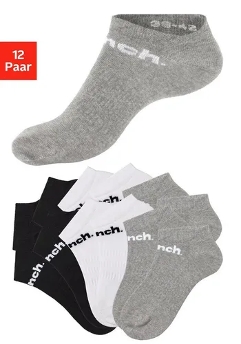 Bench. Sportsocken (Packung, 12-Paar) Sneakersocken mit klassischem Logoschriftzug