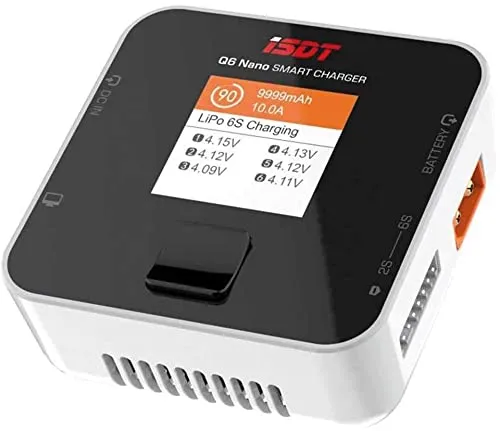 ISDT Q6 NANO SMART CHARGER 200W 1-6S -8A Ladegerät von ISDT