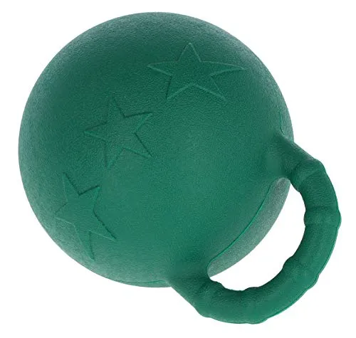 Kerbl 32388 Pferdespielball, grün mit Apfelaroma - Tröge, Tränken & Zubehör für Pferde – Bissfester Spielball mit Apfelaroma, sorgt für langanhaltenden Spielspaß und ist ideal für aktive Pferde.