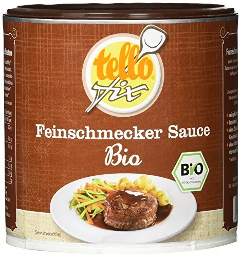 tellofix Feinschmecker Sauce zu Braten Bio, 1er Pack (1 x 270 g)