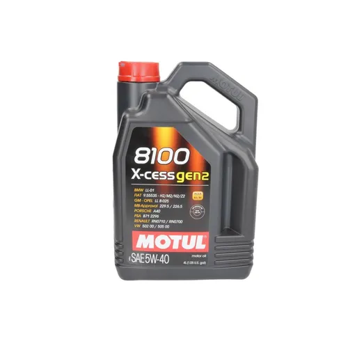 MOTUL 8100 X-CESS GEN2 Motoröl 5W-40