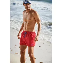 S.OLIVER Herren Badeshorts Gr. M, rot von s.Oliver