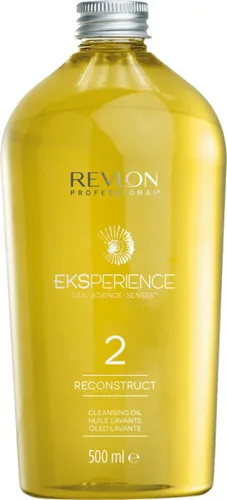 Revlon Eksperience Reconstruct Phase 2 Reinigungsöl 500 ml - Haarspülungen für geschädigtes Haar, regeneriert die Haarstruktur und sorgt für intensiven Glanz sowie Schutz vor Umwelteinflüssen.