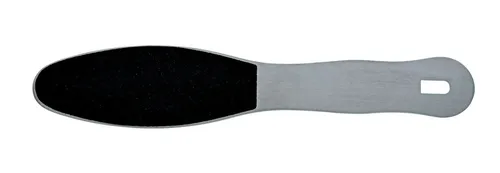 Top Fussraspel-beidseitig zum Entfernen von Hornhaut-edeler Metallgriff 24cm