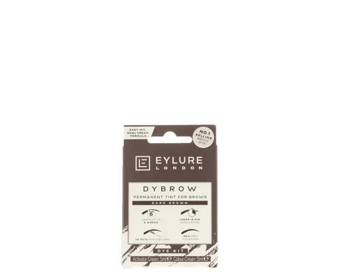 Eylure London Dybrow Permanent Tint BROWS Dye Kit Dunkelbraun - KOSTENLOSER...