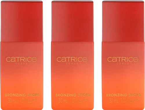Catrice Body-Bronzer MIDNIGHT SUN Bronzing Drops, 3-tlg., Seidige Textur, leicht verblendbar, für ein gebräuntes Finish.