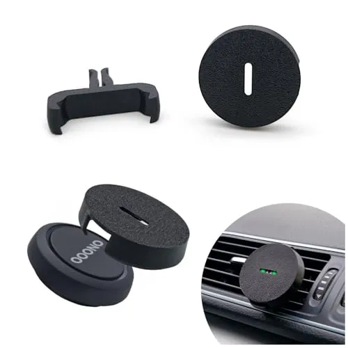 Kstar Halterung für OOONO NO1 + Tarnkappe | Abdeckung zur Befestigung am Lüftungsgitter, extra stabile Halterung aus Hitzebeständigem Material, kompatibel zu OOONO NO1. Made in Germany.