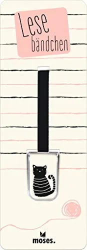 moses. Verlag libri_x Lesebändchen/Lesezeichen MIAU von moses.