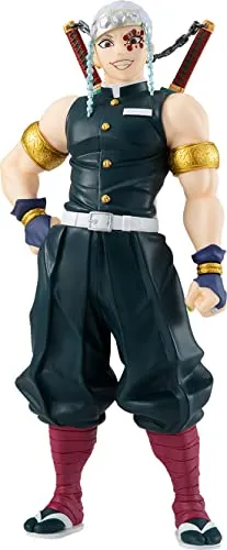 Demon Slayer: Kimetsu no Yaiba Tengen Uzui PVC Statue 18 cm - Actionfigur der beliebten Anime-Serie, detailreiche PVC Statue von Tengen Uzui, ca. 18 cm groß, ideal für Sammler und Fans von Demon Slayer.