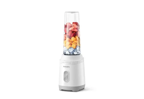 Philips Standmixer HR2760/01 mit ProBlend-Technologie - Standmixer mit 350 W Leistung und Blend & Go-Trinkbecher – ideal für Smoothies und unterwegs, mit ultrascharfen Klingen und zwei Geschwindigkeitsstufen für perfekte Ergebnisse.
