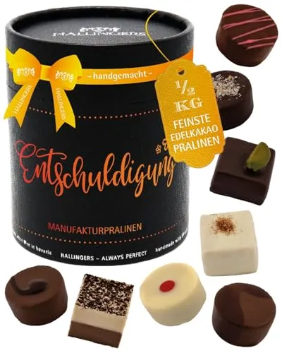 Hallingers Genuss Manufaktur Pralinen Glückwunsch-Geschenk