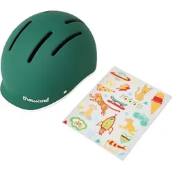 Thousand Kinderhelm mit reflektierenden Aufklebern und Magnetschnalle - Sicherer Fahrradhelm für Kinder mit Belüftungsöffnungen und verstellbarem Kinnriemen für optimalen Tragekomfort.
