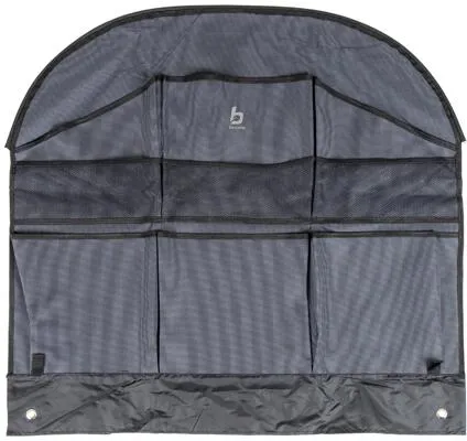 Bo-Camp Round Rad-Organizer, 9 Fächer, Anthrazit