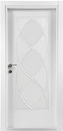 Elegante weiße Innentür TF1031 – Hochwertige Haustür für jeden Raum - Moderne Kompletttür in Weiß, ideal für Wohnräume. Mit 90 x 200 cm bietet sie eine stilvolle Lösung und überzeugt durch hochwertige Holzverarbeitung. Perfekt für Flur, Küche oder Wohnzimmer.