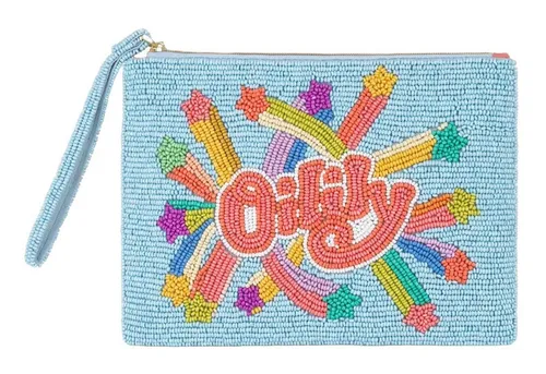 Oilily Aufbewahrungstasche Pippa - Coole Utensilientasche - Stylische Aufbewahrungstasche für Kosmetikartikel, mit geräumigem Hauptfach und praktischem Zipper, ideal für Reisen oder das Badezimmer.
