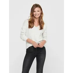 V-Ausschnitt-Pullover 