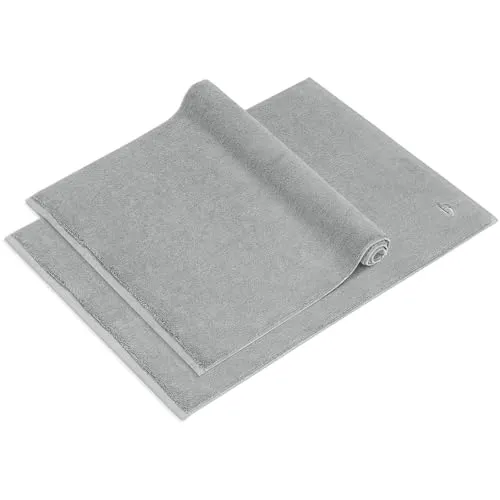 Badematten & Badteppiche Silber von Herzbach Home