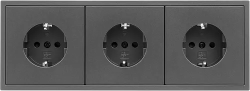 Steckdosen Rahmen McPower Shallow Beginner 3S-Profi Klemmanschluss an NEU Set