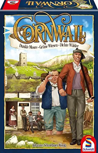 Cornwall Gesellschaftsspiel - Strategisches Brettspiel für 2-4 Spieler ab 8 Jahren, ideal für spannende Spielabende mit der Familie oder Freunden.
