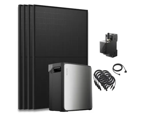 EcoFlow STREAM Ultra X 3840Wh Balkonkraftwerk - Komplettset mit Smart Meter für effiziente Solarenergie-Nutzung, ideal für Camping und Heimgebrauch. Hohe Kapazität von 1,92kWh und langlebige LiFePO4-Batterie.