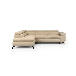 S-STYLE Ecksofa Bonnie mit Schlaffunktion – Braun, 275 cm - Stylisches S-STYLE Ecksofa mit Schlaffunktion in Braun. Ideal für gemütliche Abende und Übernachtungen. Hochwertige Materialien sorgen für eine lange Lebensdauer. Perfekt für jedes Wohnzimmer!