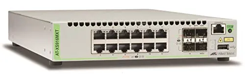 Allied Telesis AT-XS916MXT-50 Switch Stackable Layer 3 Lite 10 Gigabit Managed - 12x 10/100/1000/10G-T | 4 x SFP+ - Internal PSU