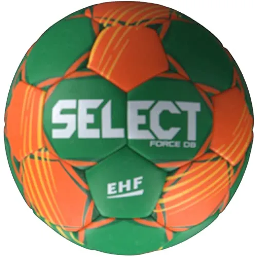 Select Ballon Force DB V22 - Handball mit neuartigem Wettspielball-Design, optimaler Griffigkeit und extrem weichem Ballkontakt dank Dual Bonded Material. Ideal für Wettkämpfe.